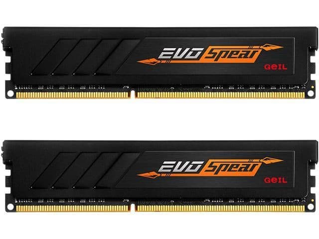GeIL EVO SPEAR Black DDR4-3200 CL16 16GB (2x8GB) image