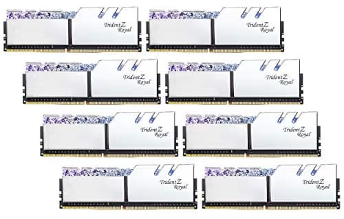 G.Skill Trident Z Royal Silver DDR4-3600 CL14 64GB (8x8GB) image