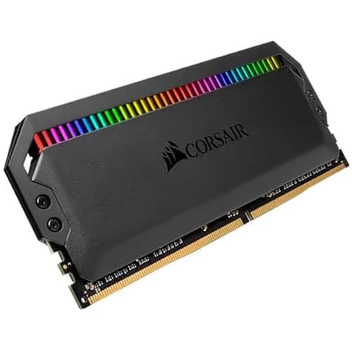 Corsair Dominator Platinum RGB Black DDR4-3200 CL16 64GB (4x16GB) image
