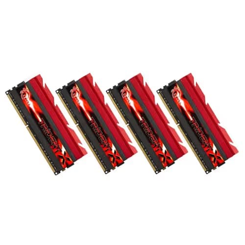 G.Skill Trident X Black / Red DDR3-2400 CL10 32GB (4x8GB) image