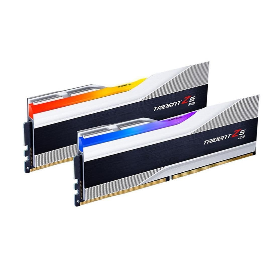 G.Skill Trident Z5 RGB Silver / Black DDR5-5600 CL36 32GB (2x16GB) image