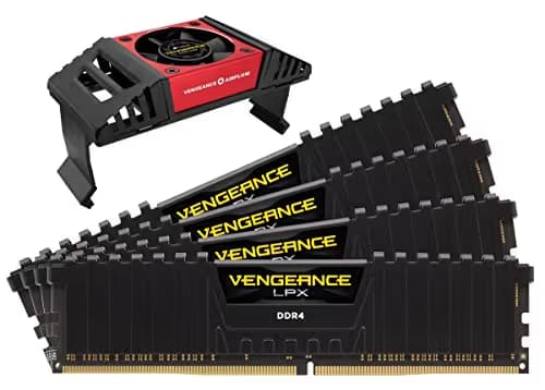 Corsair Vengeance LPX Black / Yellow DDR4-4000 CL19 32GB (4x8GB) image
