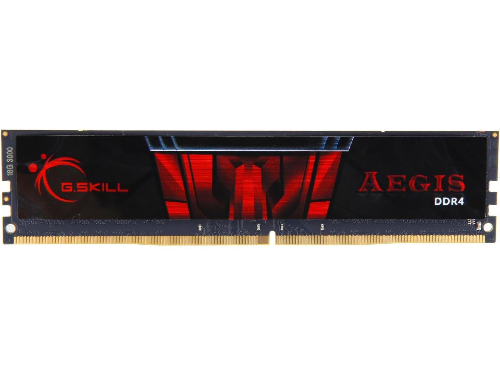 G.Skill Aegis Red / Black DDR4-3000 CL16 16GB (1x16GB) image