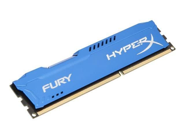 Kingston HyperX Fury Blue / Silver DDR3-1600 CL10 4GB (1x4GB) main image