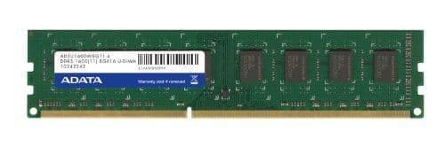 ADATA AD3U1600W8G11-R Black / Green DDR3-1600 CL11 8GB (1x8GB) image