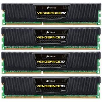 Corsair Vengeance Black / Yellow DDR3-1600 CL9 16GB (4x4GB) main image