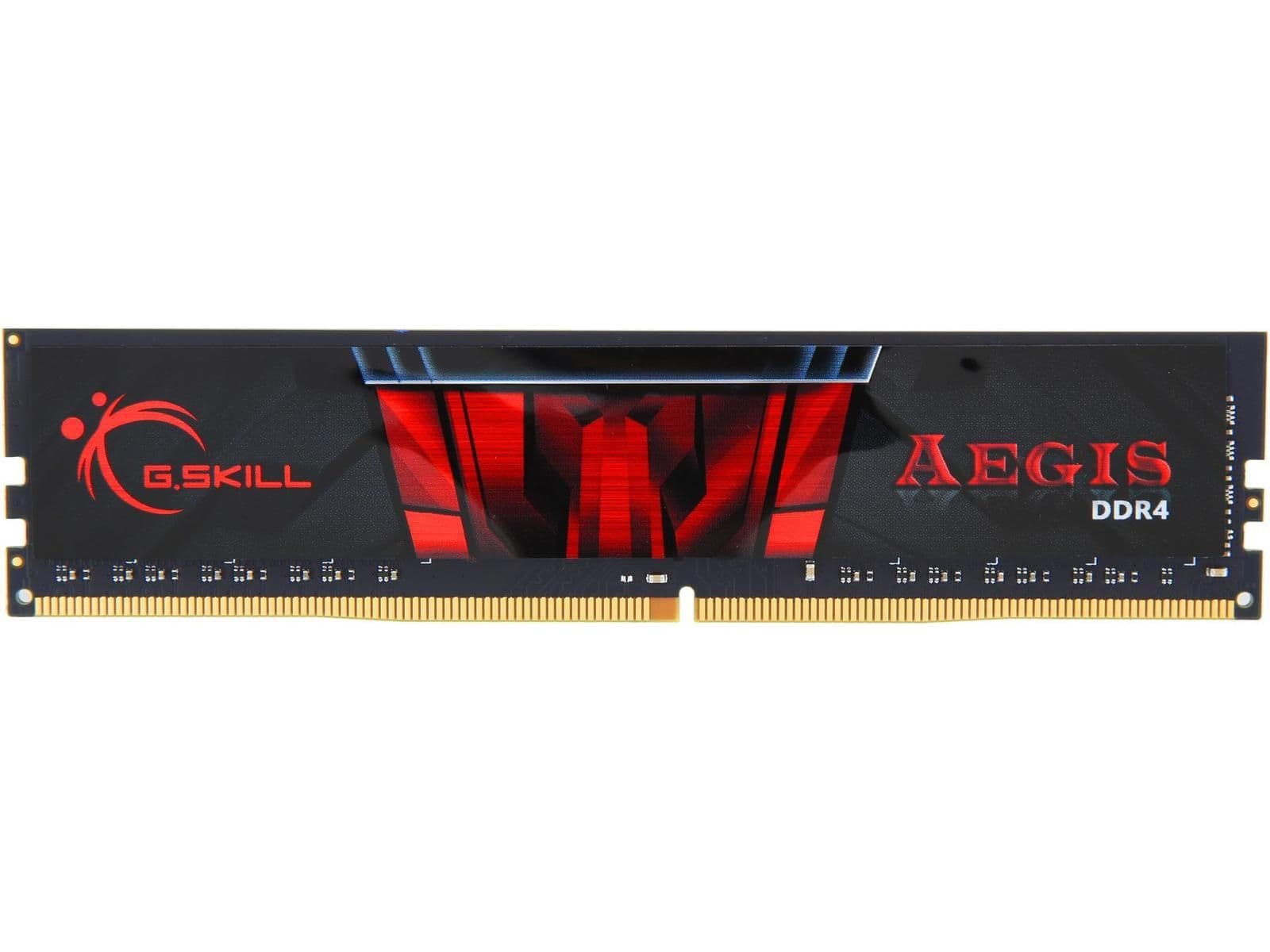 G.Skill Aegis Red / Black DDR4-2666 CL19 8GB (1x8GB) image