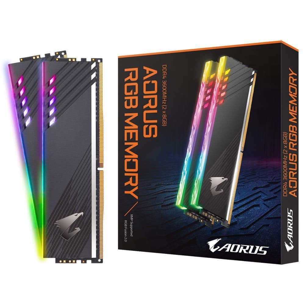 Gigabyte AORUS RGB Black DDR4-3600 CL18 16GB (2x8GB) main image