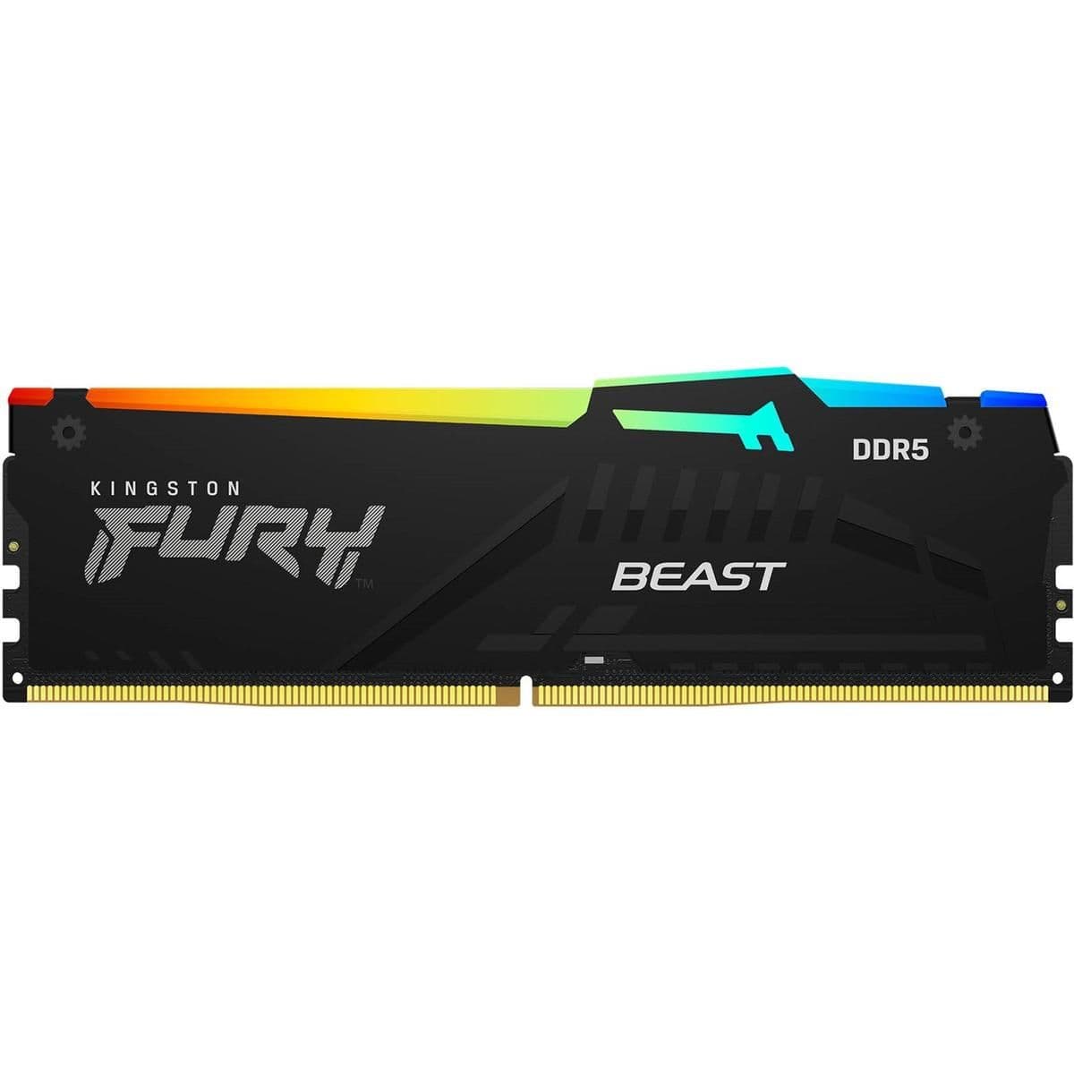 Kingston FURY Beast RGB Black DDR5-4800 CL38 32GB (1x32GB) image