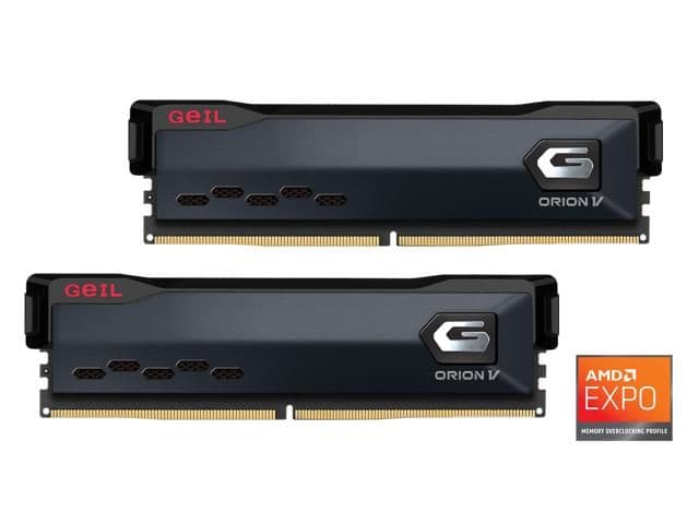 GeIL ORION V AMD Black DDR5-6000 CL30 32GB (2x16GB) image