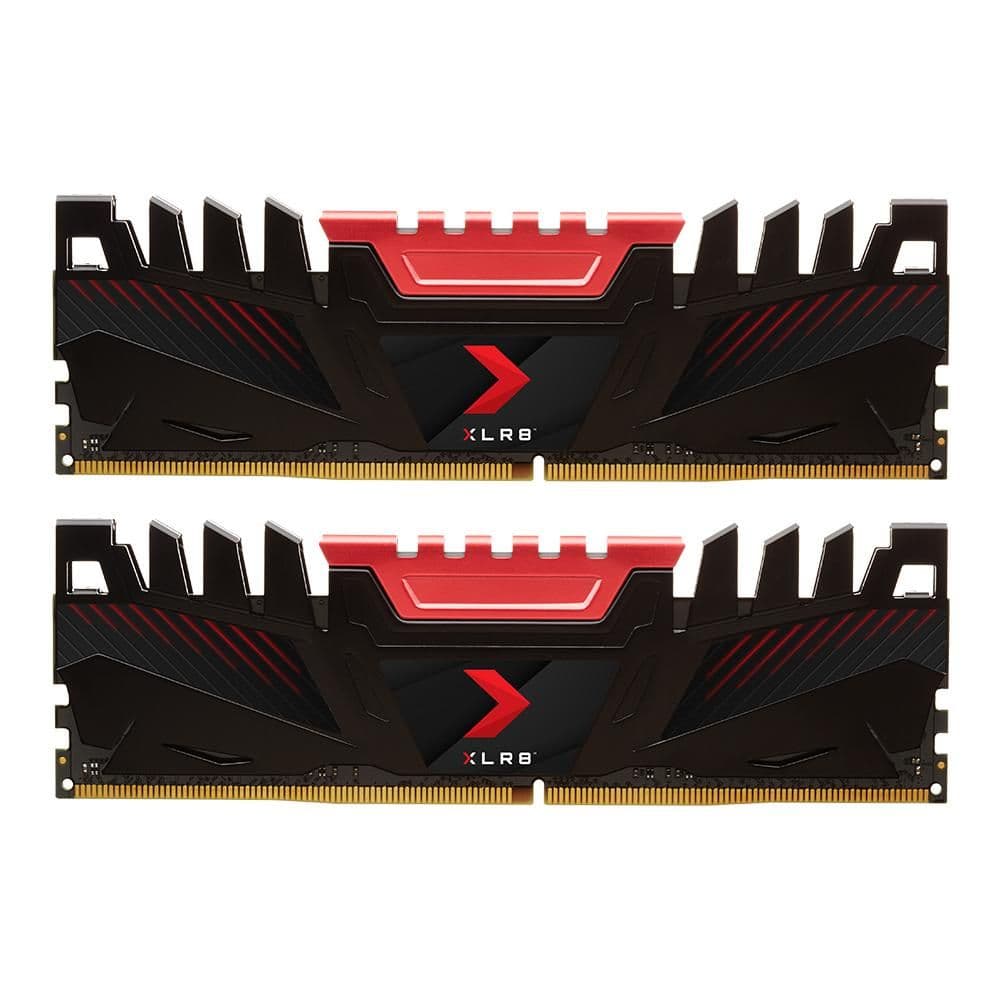 PNY XLR8 Gaming Black / Red DDR4-3200 CL16 32GB (2x16GB) image