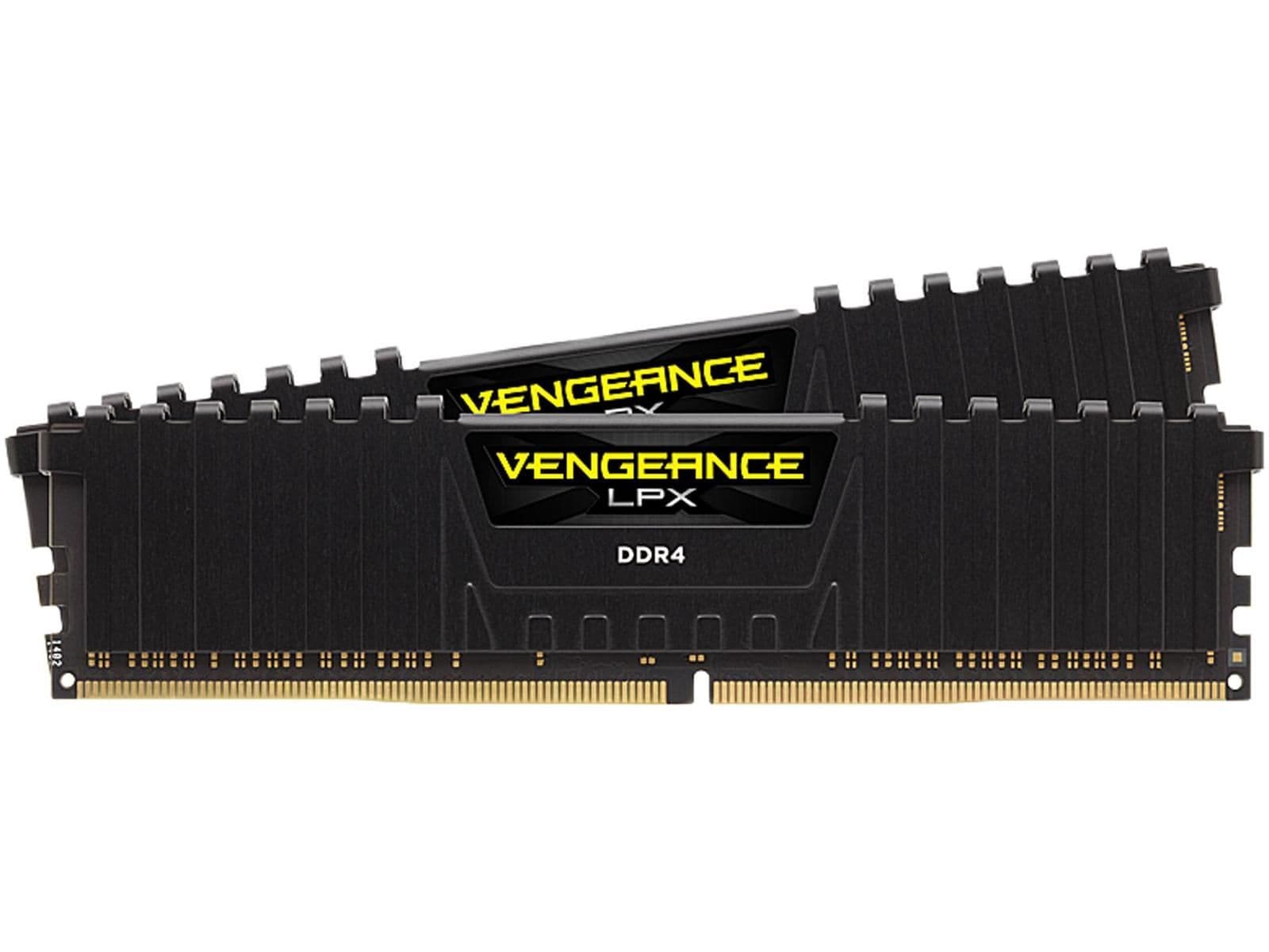 Corsair Vengeance LPX Black / Yellow DDR4-3200 CL16 32GB (2x16GB) main image