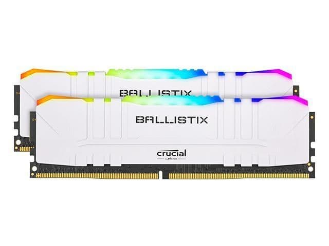 Crucial Ballistix RGB White DDR4-3600 CL16 32GB (2x16GB) image