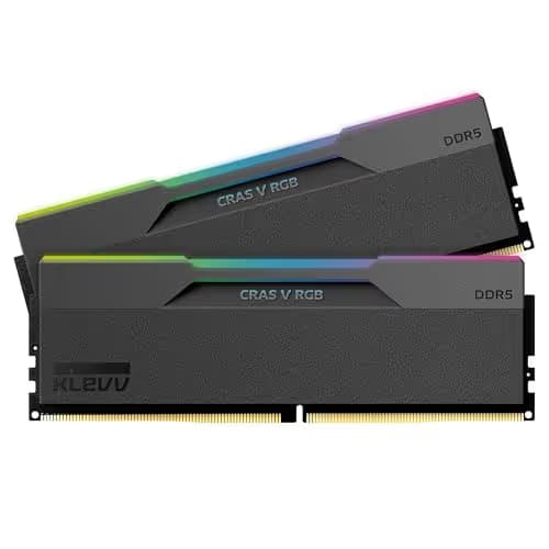 Klevv CRAS V RGB Black DDR5-6400 CL32 64GB (2x32GB) image