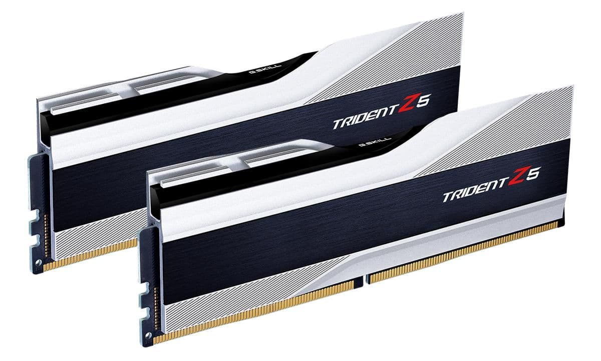 G.Skill Trident Z5 Silver / Black DDR5-6000 CL36 32GB (2x16GB) image