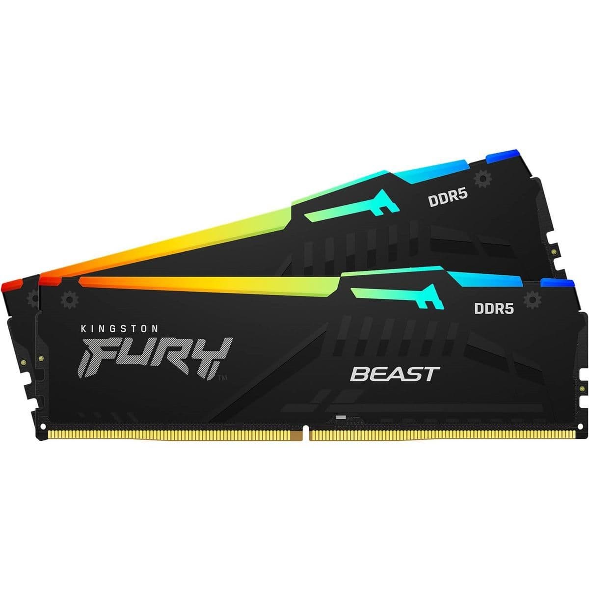 Kingston FURY Beast RGB Black DDR5-4800 CL38 32GB (2x16GB) main image