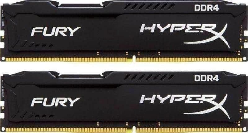 Kingston HyperX Fury Black / White DDR4-2666 CL15 8GB (2x4GB) image