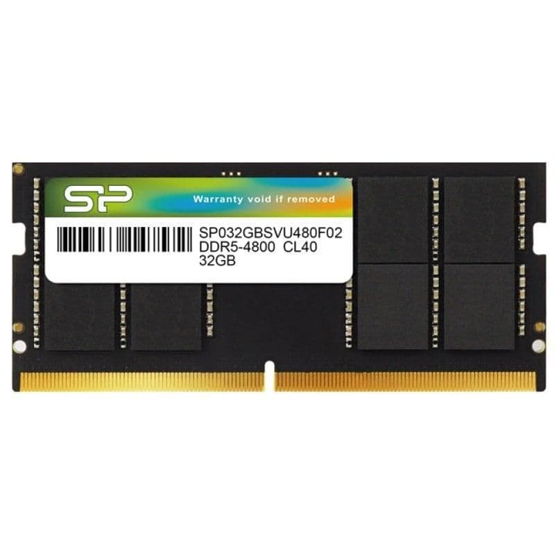 Silicon Power SP032GBSVU480F02 SODIMM DDR5-4800 CL40 32GB (1x32GB) main image