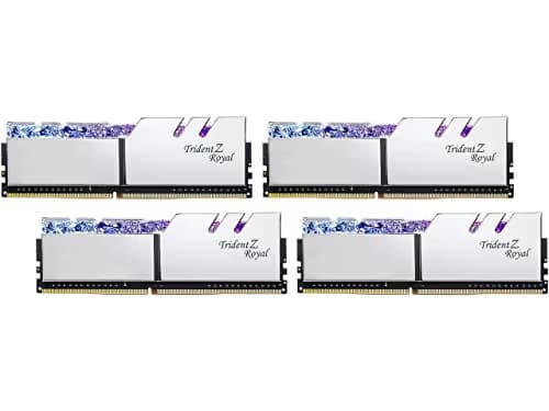 G.Skill Trident Z Royal Silver DDR4-3600 CL16 64GB (4x16GB) image