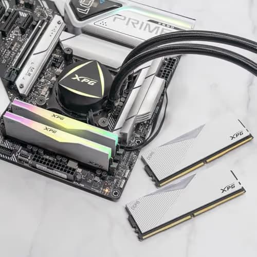 ADATA XPG LANCER RGB White 64GB (2x32GB) DDR5 6000 CL30 image