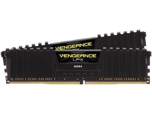 Corsair Vengeance LPX Black / Yellow DDR4-3600 CL14 16GB (2x8GB) main image