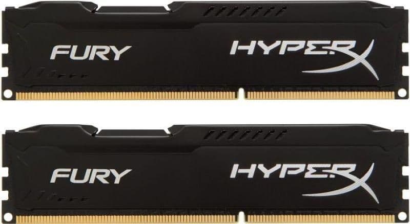 Kingston HyperX Fury Black / Silver DDR3-1600 CL10 8GB (2x4GB) main image