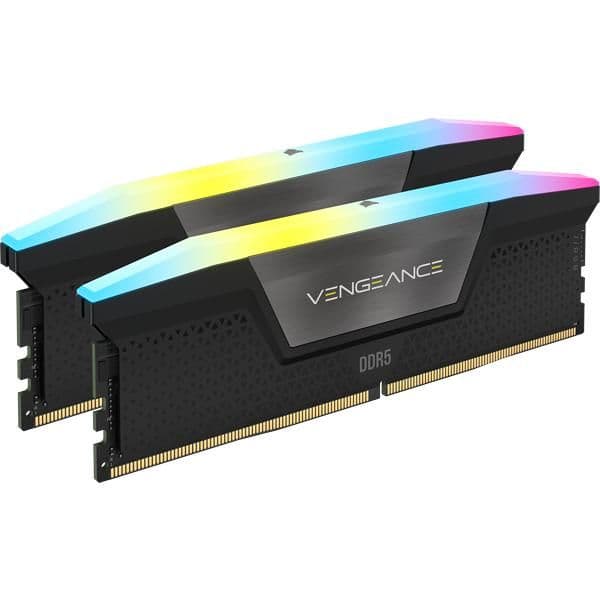 Corsair Vengeance RGB Black DDR5-5200 CL38 48GB (2x24GB) image