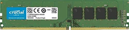 Crucial CT8G4DFS8266 Green / Black DDR4-2666 CL19 8GB (1x8GB) image