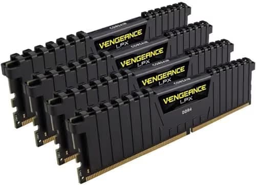 Corsair Vengeance LPX Black DDR4-3000 CL16 64GB (4x16GB) image