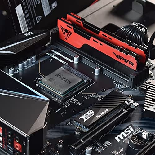 Patriot Viper Red / Black DDR4-3200 CL18 32GB (1x32GB) image