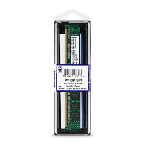 Kingston KVR16N11S8/4 Green DDR3-1600 CL11 4GB (1x4GB) main image