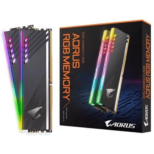 Gigabyte AORUS RGB Gray DDR4-3200 CL16 16GB (2x8GB) image