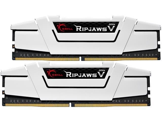 G.Skill Ripjaws V White / Black DDR4-3600 CL18 32GB (2x16GB) image