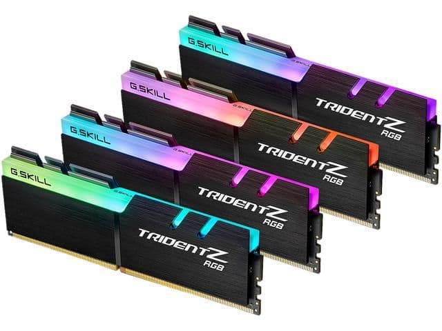 G.Skill Trident Z RGB Black DDR4-3600 CL16 64GB (4x16GB) image