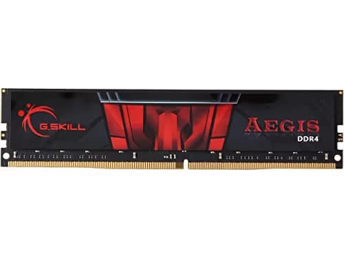 G.Skill Aegis Black / Red DDR4-2400 CL15 16GB (1x16GB) main image