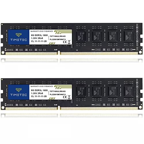 Timetec FBA_75TT160UL1R8-4G Black DDR3-1600 CL11 16GB (2x8GB) main image