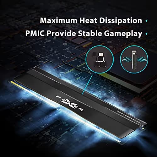 Silicon Power XPOWER Zenith Gaming Black DDR5-5600 CL40 32GB (2x16GB) image