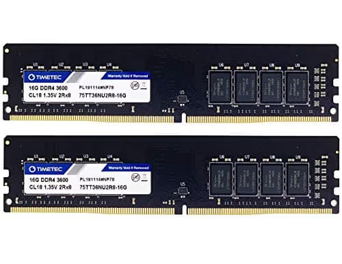 Timetec 75TT36NU2R8-16GK2 DDR4-3600 CL18 32GB (2x16GB) image