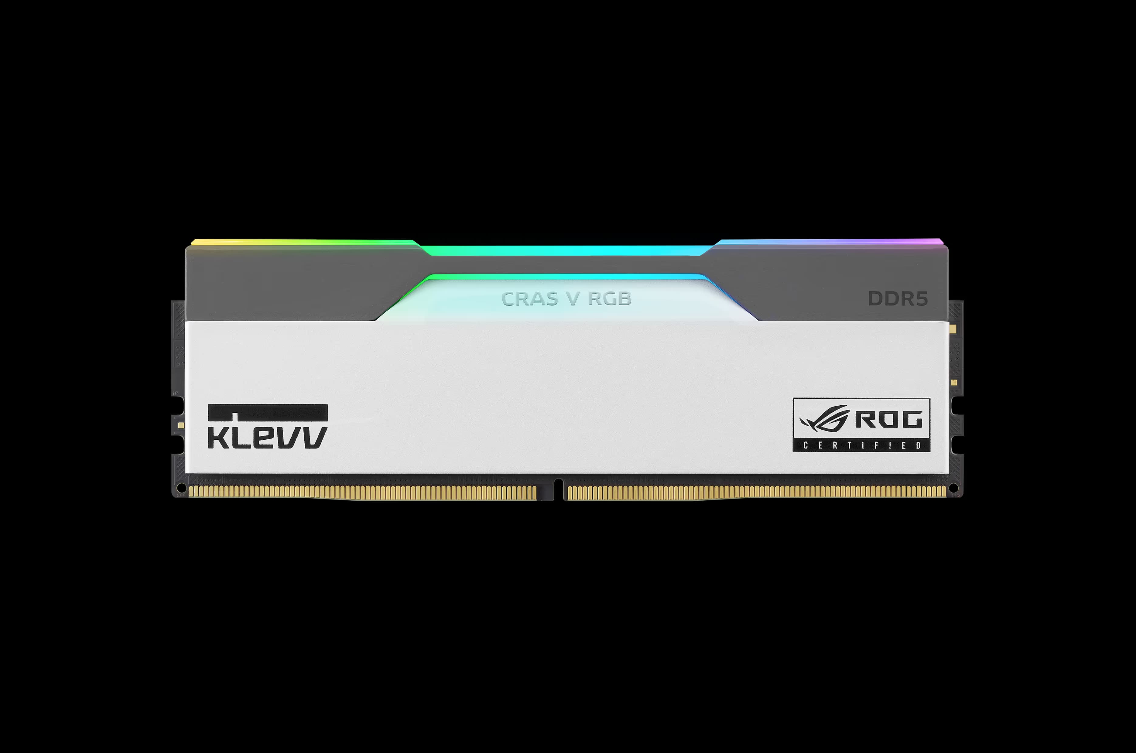 Klevv CRAS V RGB ROG CERTIFIED White DDR5-7200 CL34 48GB (2x24GB) image