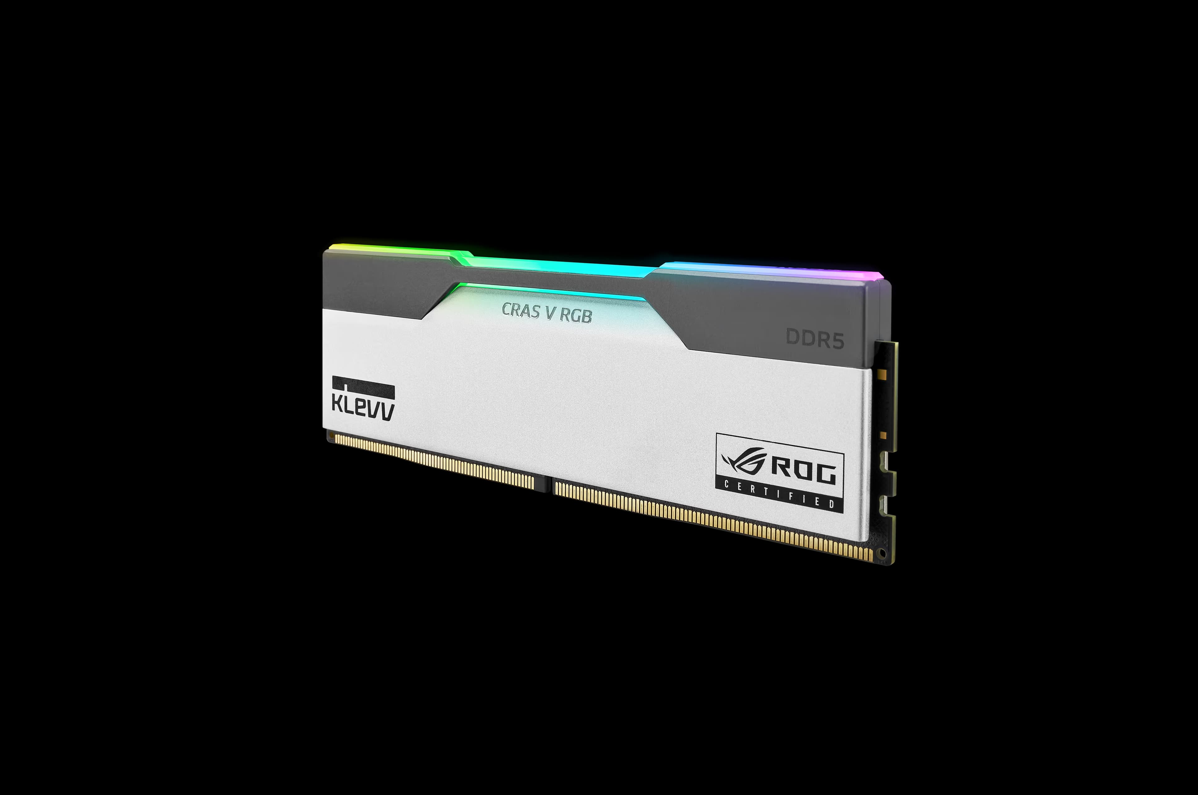 Klevv CRAS V RGB ROG CERTIFIED White DDR5-7200 CL34 48GB (2x24GB) image