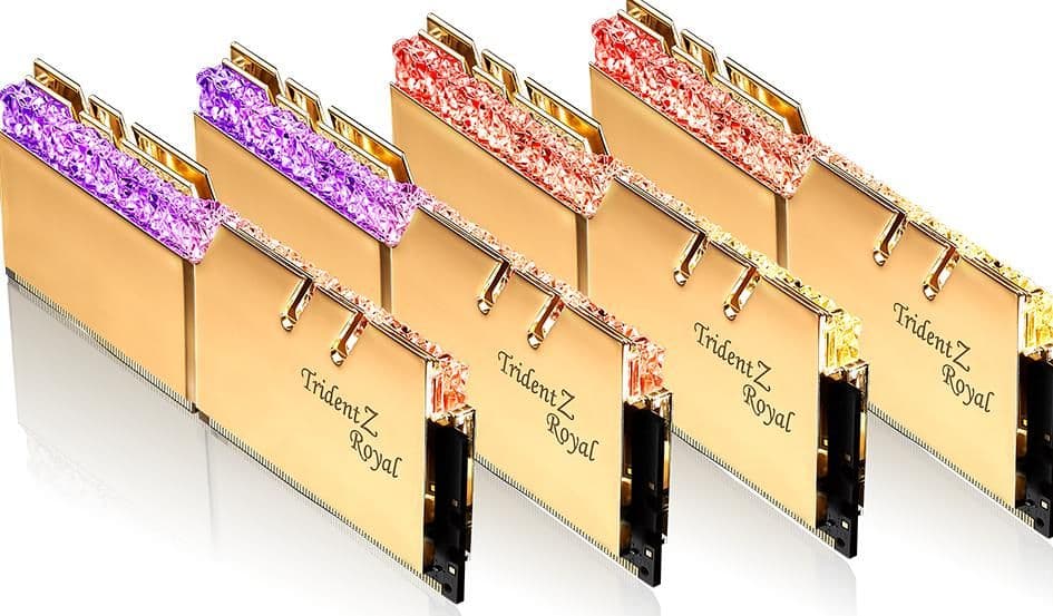 G.Skill Trident Z Royal Gold DDR4-3600 CL16 128GB (4x32GB) image