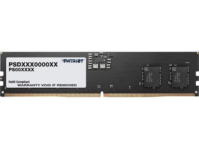 Patriot Signature Line Black DDR5-5600 CL40 8GB (1x8GB) main image