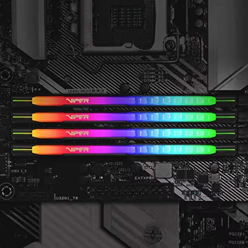 Patriot Viper Steel RGB Black DDR4-3200 CL18 64GB (2x32GB) image