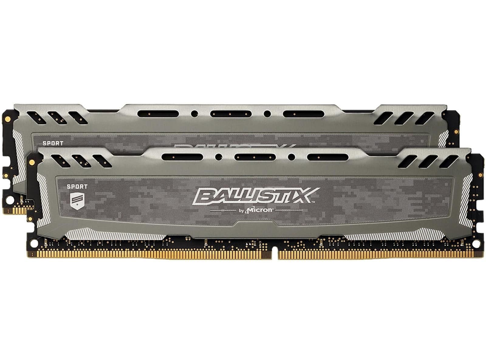 Crucial Ballistix Sport LT Gray DDR4-2400 CL16 16GB (2x8GB) main image