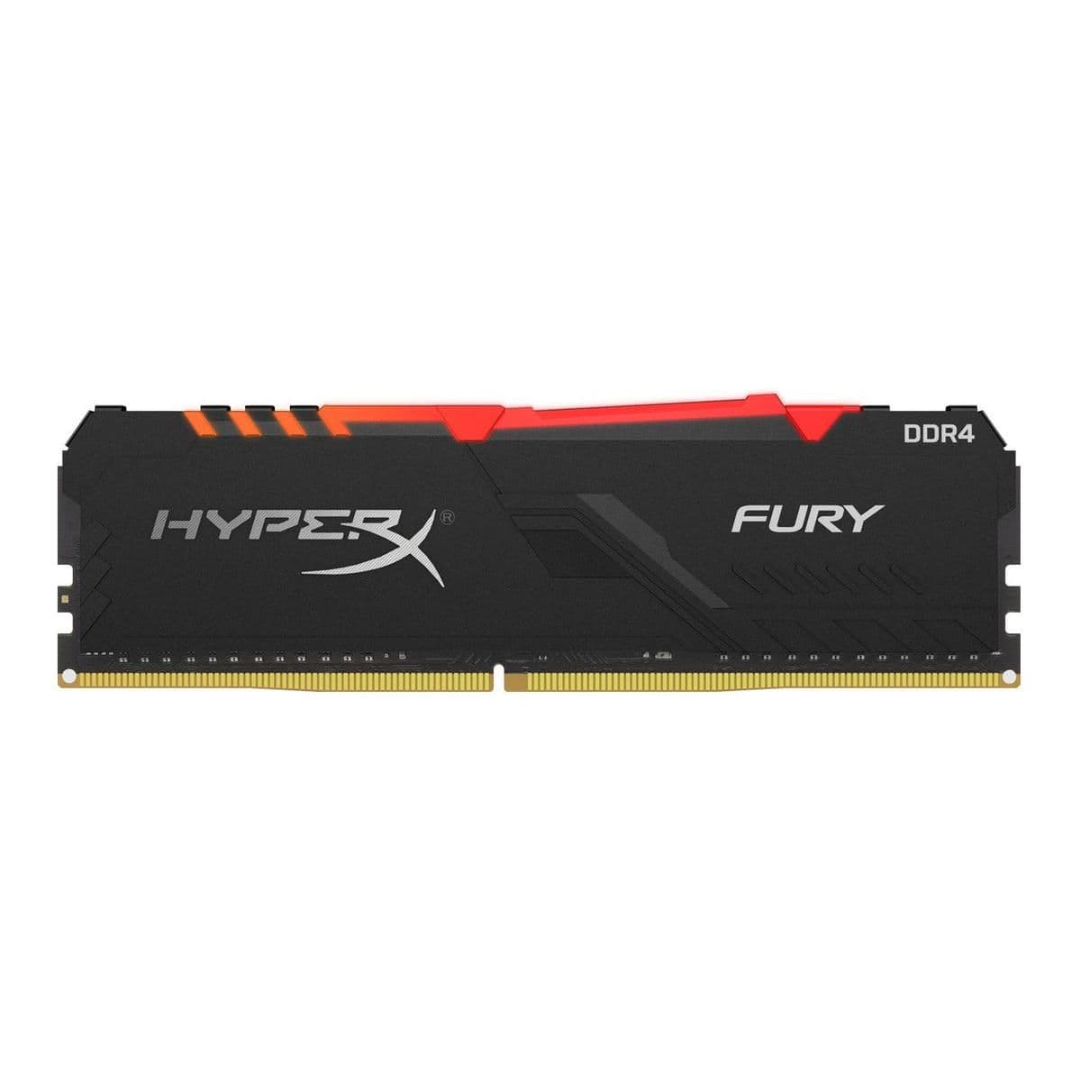 Kingston HyperX Fury RGB Black DDR4-3200 CL16 8GB (1x8GB) image