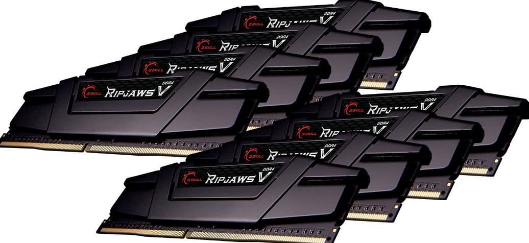 G.Skill Ripjaws V Black DDR4-3200 CL14 256GB (8x32GB) main image