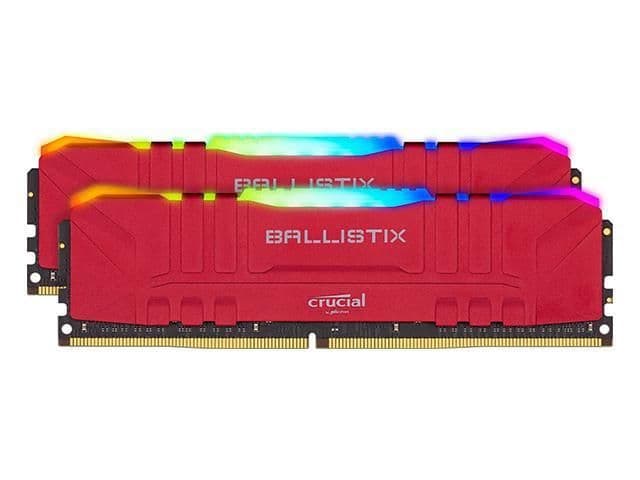 Crucial Ballistix RGB Red DDR4-3600 CL16 16GB (2x8GB) image