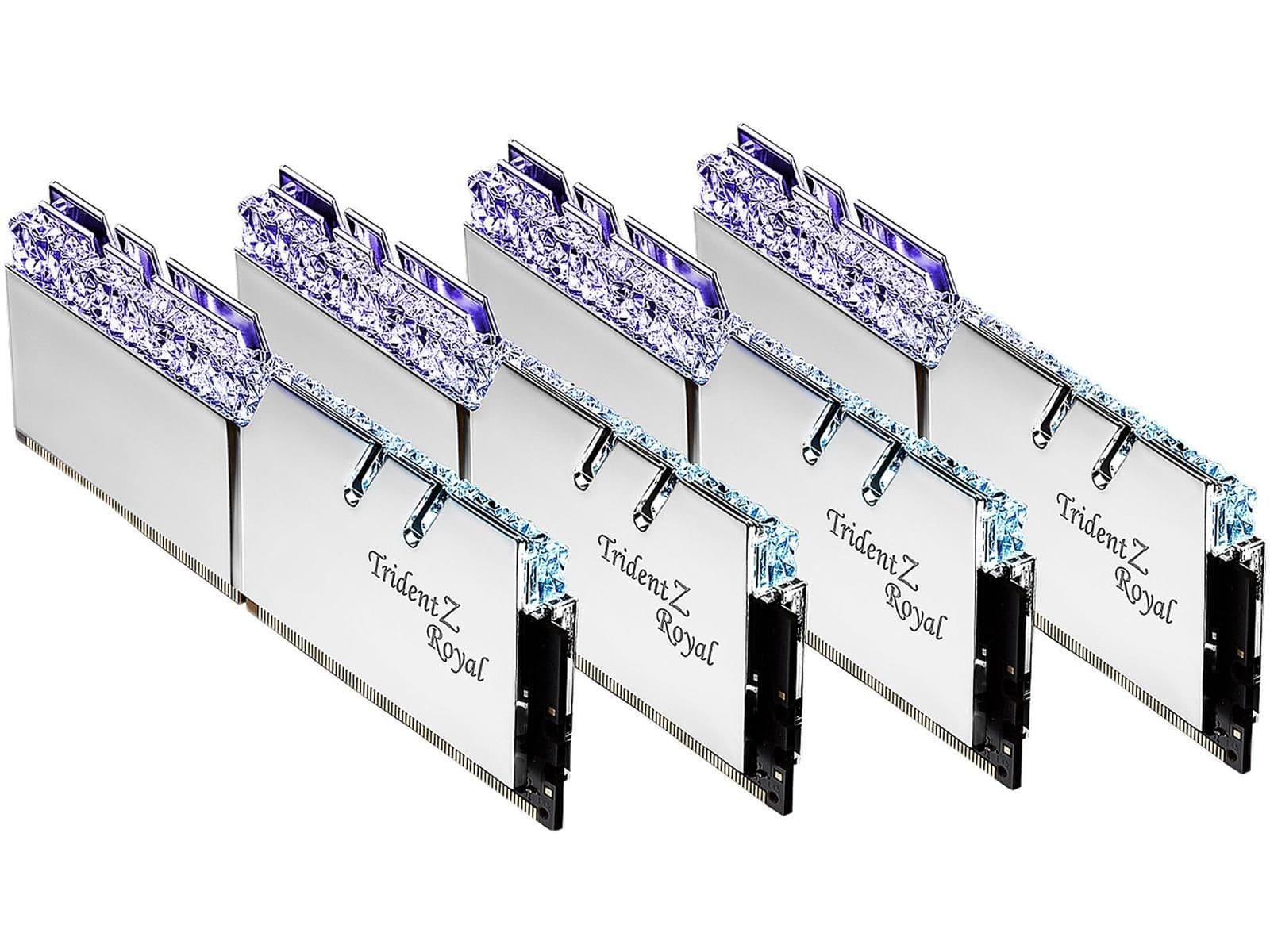 G.Skill Trident Z Royal Silver DDR4-3600 CL16 32GB (4x8GB) image