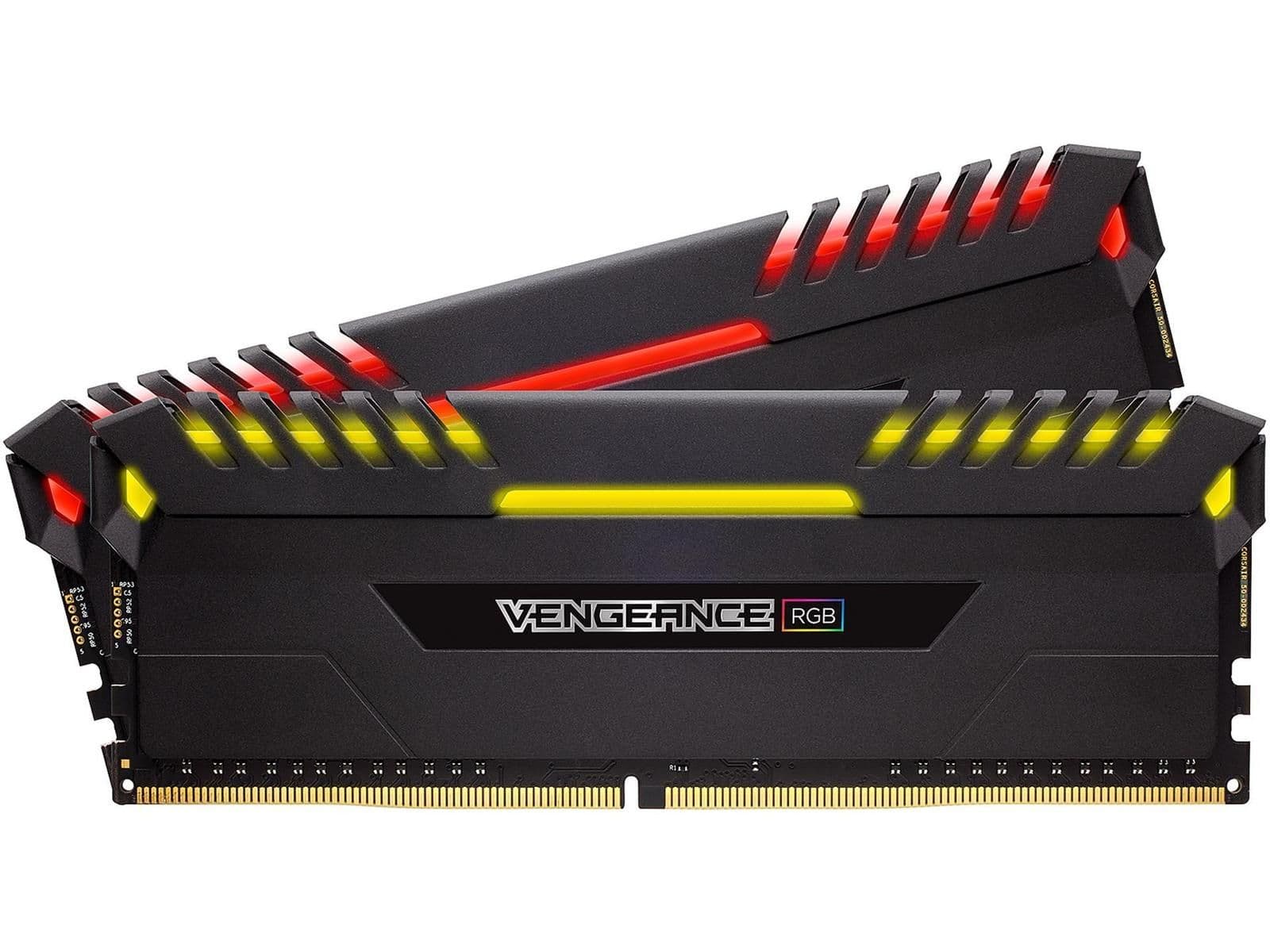 Corsair Vengeance RGB Black DDR4-3000 CL16 16GB (2x8GB) image