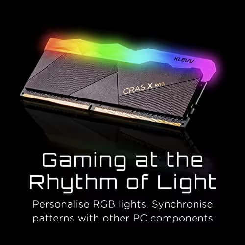 Klevv CRAS X RGB Black DDR4-3200 CL16 32GB (2x16GB) image